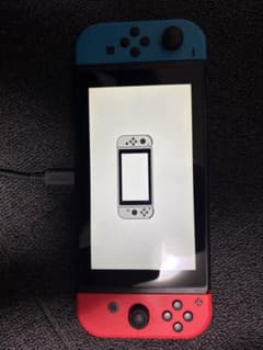 Nintendo Switch 本体 青/赤 コントローラ壊れてます。 - メルカリ