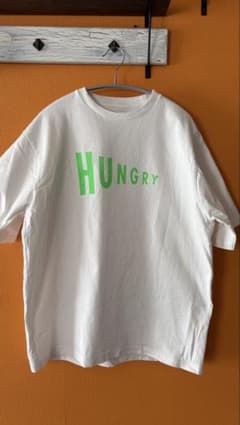 Plesic HUNGRY Tシャツ Mサイズ ホワイトのサムネイル