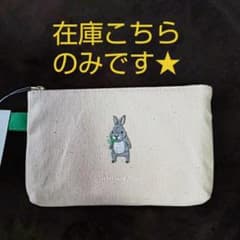 ポケファス フラットケース ポーチ ウサモグのサムネイル