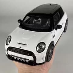 MINI COOPER S 1/18モデルカー ミニカー ホワイト/ブラック - メルカリ