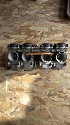 ゼファー400 4気筒キャブレター アルミ製 - メルカリ