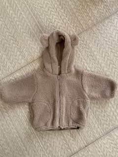 テータテート♡ボア　くまみみ　アウター　ベージュのサムネイル