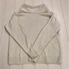専用＊blue タートルネック ニットのサムネイル
