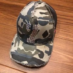 ジャンク品です！ヨシノリコタケ　キャップ　迷彩のサムネイル