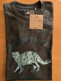 ノースフェイス　石垣島限定　イリオモテヤマネコ　Tシャツ　Lサイズ　ニュートープ ノースフェイス 石垣島限定 イリオモテヤマネコ Tシャツ Lサイズ