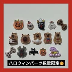 [신품] 카피바라 씨 할로윈 3D 네일 파트 데코 파트 세트 카툰