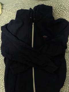 NOAH Lightweight Zip Up Hoodie ネイビー Sサイズのサムネイル