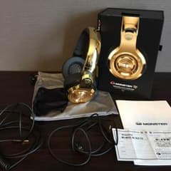 (OG Lifeさん専用)MONSTER×Meek Mill 24k ヘッドホンのサムネイル