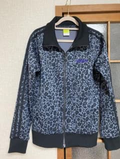adidas   ジャージ　ヒョウ柄　黒のサムネイル