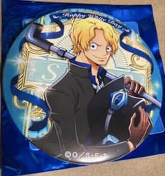 ワンピース　サボ　"輩"缶バッジWhite Dayのサムネイル