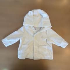baby GAP くま耳付き カーディガン 0-3ヶ月のサムネイル