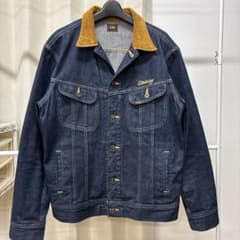 Stussy Lee コラボ デニムジャケット コーデュロイ襟 Lサイズ Stussy Lee コラボ デニムジャケット コーデュロイ襟 Lサイズ - メルカリ