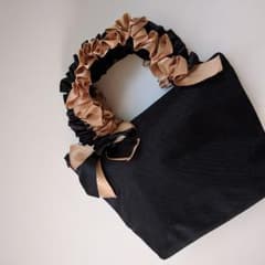 ♡リボン　ハンドメイドバッグ　保冷タイプ♡のサムネイル