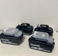 マキタバッテリー18V6Ah ４個　makita バッテリーのサムネイル