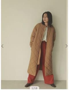 クレドナ　リバーシブルキルティングダウンコートのサムネイル