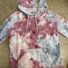 HollisterCo. タイダイ柄 プルオーバーパーカー Mサイズ古着のサムネイル