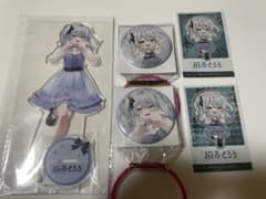 猫麦とろろ あいどるこれくしょん！　GiGO限定 アクリルスタンド 缶バッジ