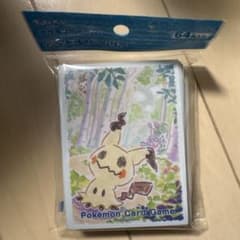 【新品、未開封】　ポケモンカード　クレヨンミミッキュ　デッキシールド　スリーブのサムネイル