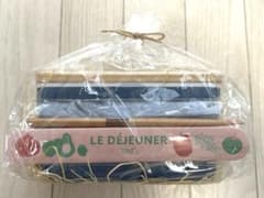 【新品】バンブー蓋付き弁当箱　お箸セットのサムネイル