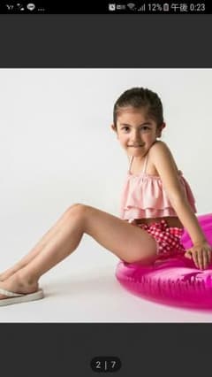 プティマイン　今期　水着　130のサムネイル
