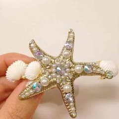 かぃら様専用ヒトデのバレッタのサムネイル
