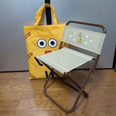 キリンデザイン 折りたたみ椅子 トートバッグ付きのサムネイル