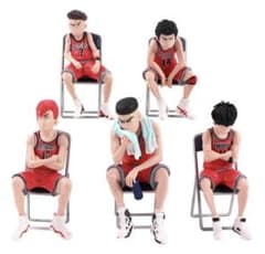 海外限定 SLAMDUNK スラムダンク フィギュア　ミニサイズ5体セットのサムネイル