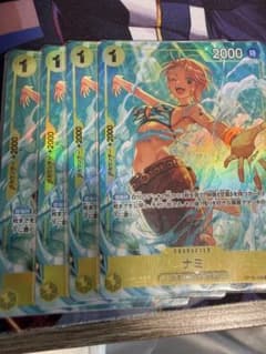ワンピースカード ナミ OP05-108 4枚セットのサムネイル