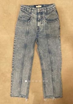 ぽん様専用！カットオフ 裾切りっぱなしが素敵なジーンズ デニムH&M♪のサムネイル