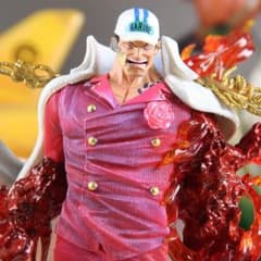 ワンピース 赤犬 サカズキ 赤 フィギュア 海軍大将 ガレージキット