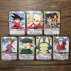 ドラゴンボールカードゲーム　約100枚　まとめ売り　セット　当時物 旧裏ドラゴンボール カードゲーム 7枚セット 当時物 - メルカリ