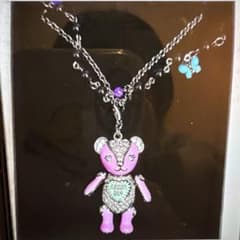 ANNA SUI ネックレス ベアモチーフ ピンクのサムネイル