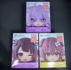 ホロライブひっかけフィギュアVol.3 ロボ子さん 猫又おかゆ 成神ころね