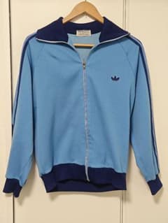 adidas デサント製 ヴィンテージ ジャージ トラックジャケット - メルカリ
