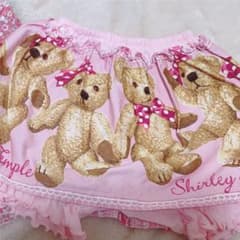 お値下げ価格★シャーリーテンプル　くま　ベア　インパン付き　スカートのサムネイル