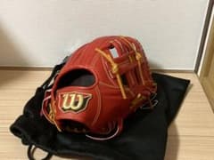 軟式用グローブ　ウィルソンスタッフ　デュアル　値下げ可能のサムネイル