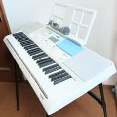 CASIO LK-515 光ナビゲーションキーボード スタンド付き - メルカリ