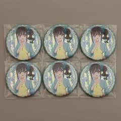 猫屋敷まゆ ブルジュラ ホログラム缶バッジ 6点セット わんだふる