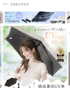 自動開閉日傘のサムネイル