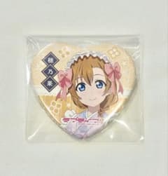 ラブライブ！ μ's 缶バッジ お台場THEキャラカフェ高坂穂乃果のサムネイル