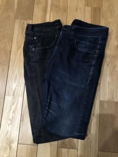 【値下げしました】super fineスキニージーンズ2本セットのサムネイル