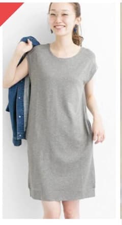 URBAN RESEARCH グレー ノースリーブワンピースのサムネイル