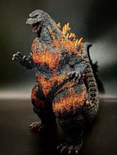 酒井ゆうじ造型工房ゴジラ1995香港上陸Ver. オールクリアレジンキット