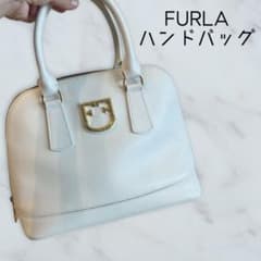 【送料無料】FURLA ハンドバッグ ホワイトのサムネイル