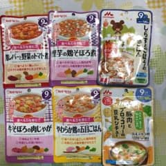 離乳食 ベビーフード 9ヵ月頃から　6食のサムネイル
