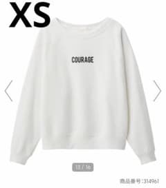 GU タイニーロゴスウェットXS（裏起毛）のサムネイル