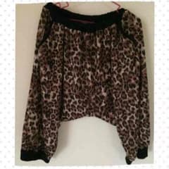 年末SALE＊ヒョウ柄☆サルエルパンツのサムネイル