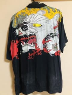 グラニフ 石黒亜矢子 ねこかしゃシャツ Lのサムネイル