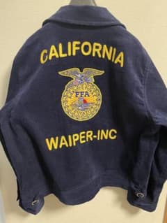 WAIPER-INC FFA コーデュロイジャケット ネイビー - メルカリ