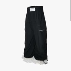 S nylon jersey pants lace theredthread - メルカリ